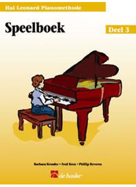 Hal Leonard Pianomethode Speelboek 3